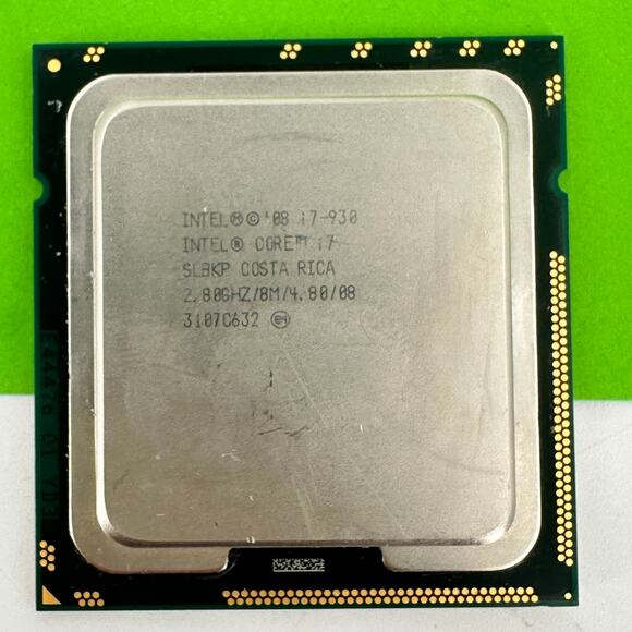 Intel® Core i7-930 Processor 2.80 GHz Quad Core 8M SOCKET LGA1366 SLBKP - Picture 1 of 5